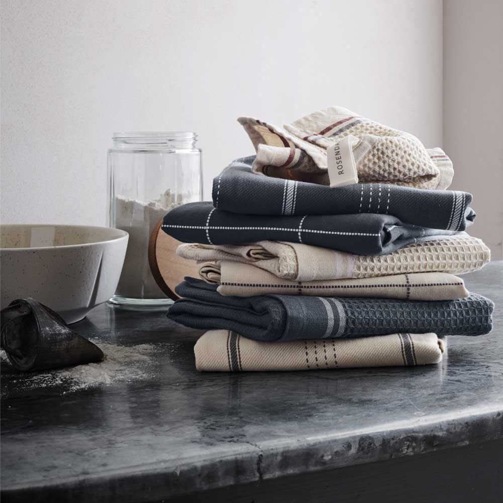 Rosendahl Beta Keittiöpyyhe 50x70 cm Tummanharmaa