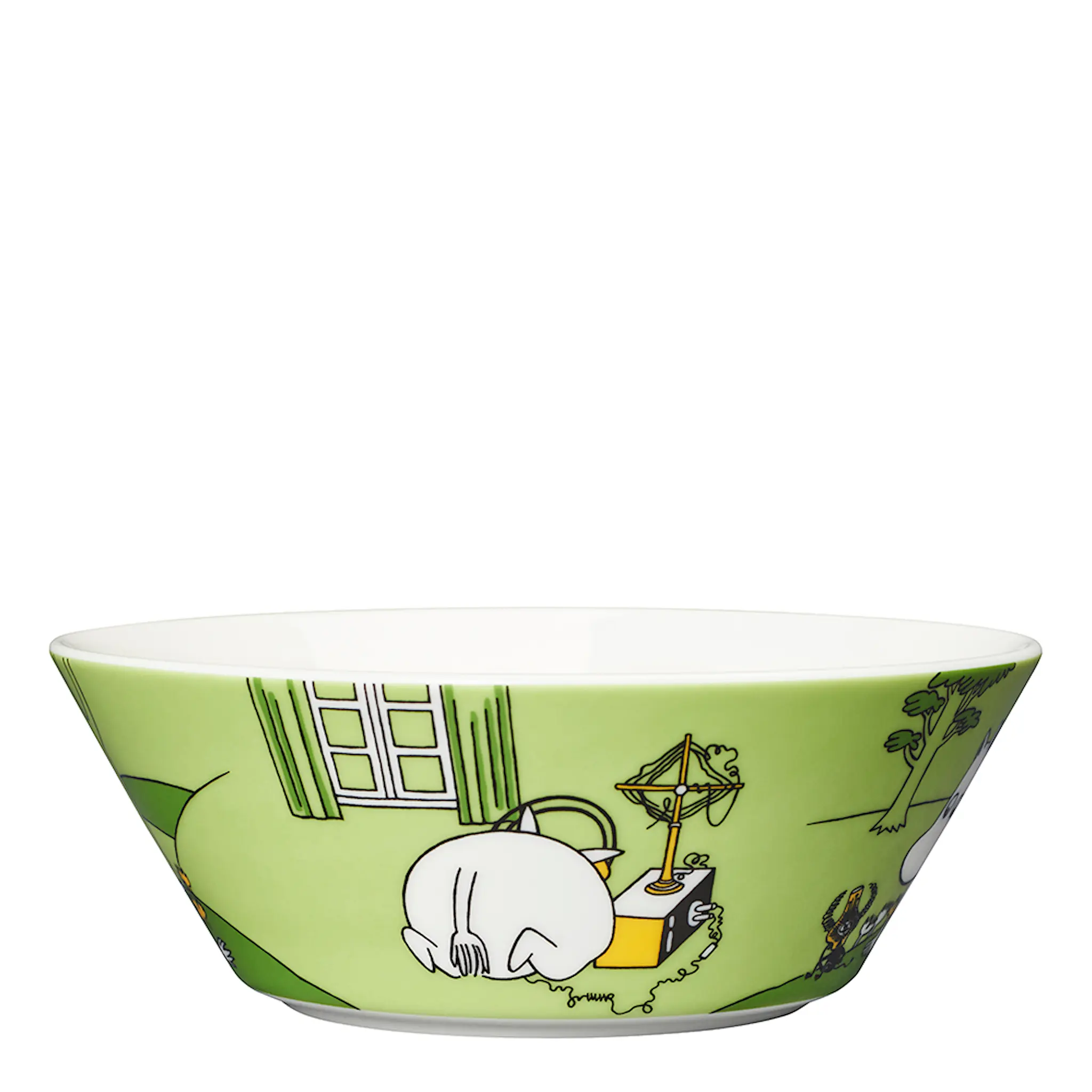 Moomin Arabia Muumi Kulho Muumipeikko 15 cm Nurmenvihreä