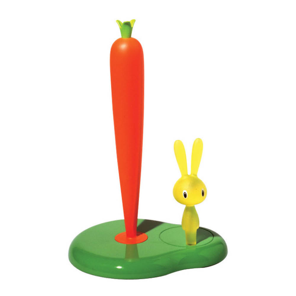 Alessi - Bunny & Carrot talouspaperiteline 29,4 cm vihreä