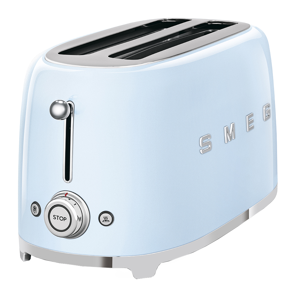 Smeg Smeg Leivänpaahdin 4 viipaletta TSF02 Pastellinsininen