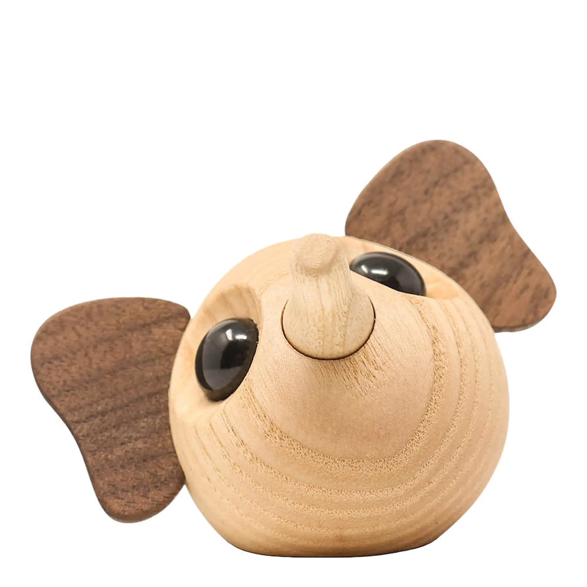 FableWood Louis elefant träfigur 5 cm valnöt/ask