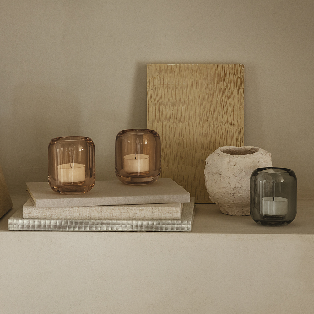 Eva Solo Acorn telysholder 2 stk amber