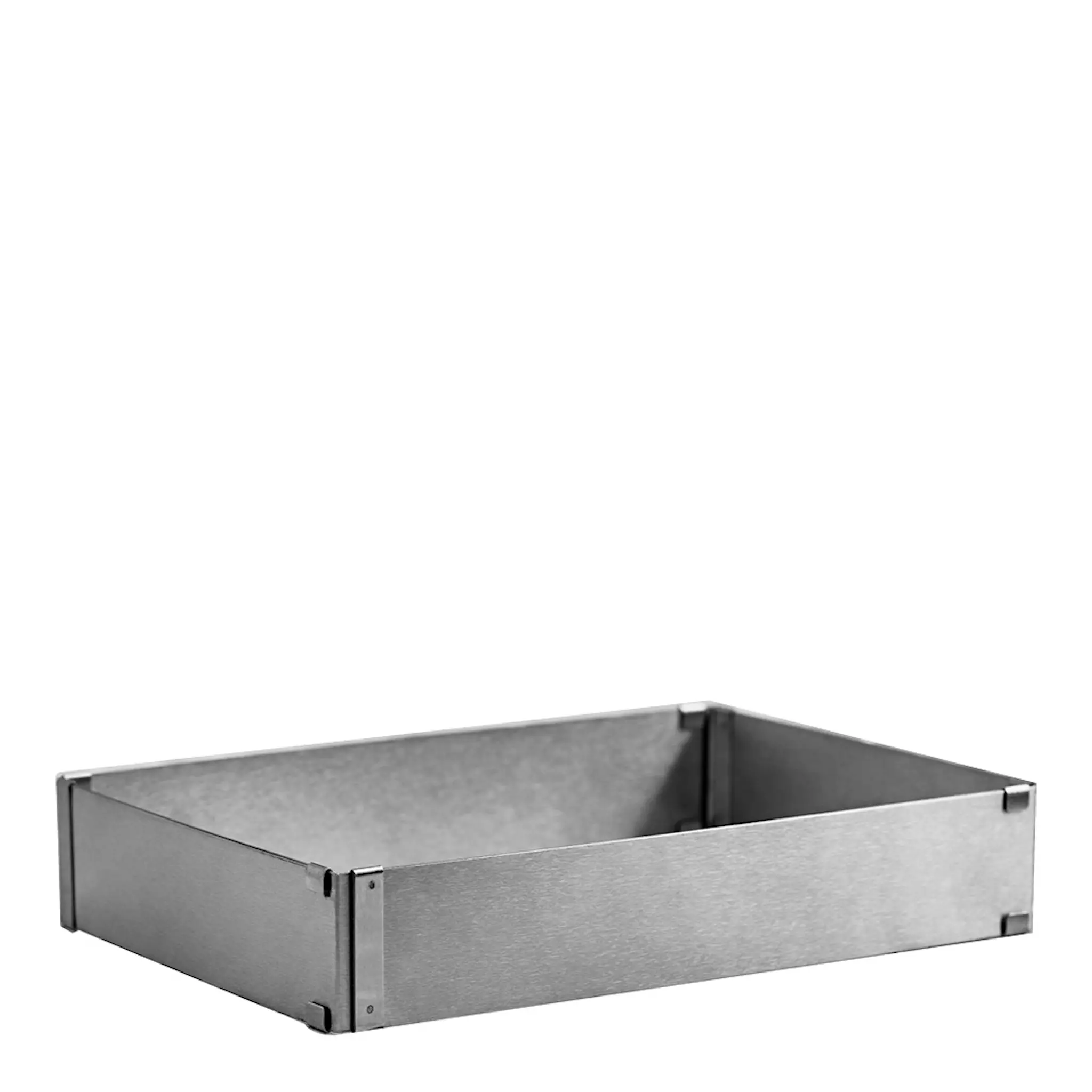 Blomsterberg Justerbar rektangulär tårtform 18x25x5 rostfritt stål