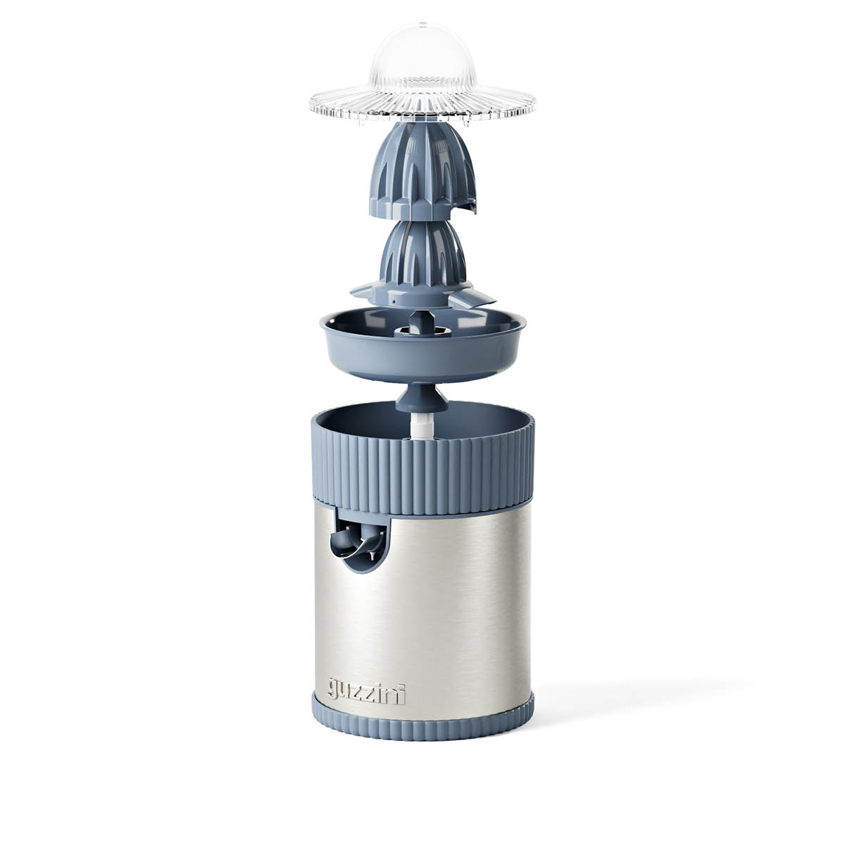 Guzzini Sous Chef juicepress elektrisk 100W marinblå