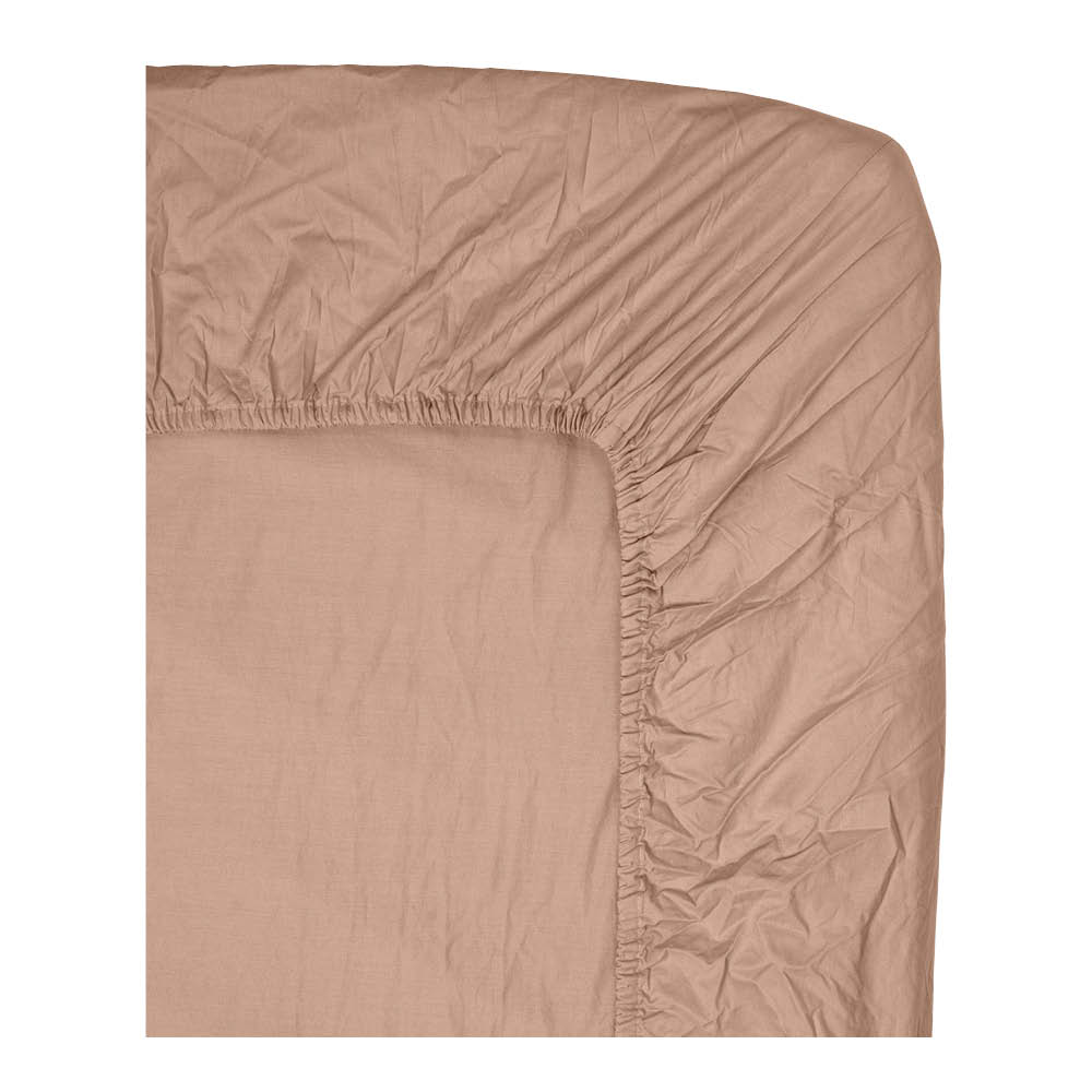 Midnatt Wilted dra-på-lakan 90x200 cm dusty pink