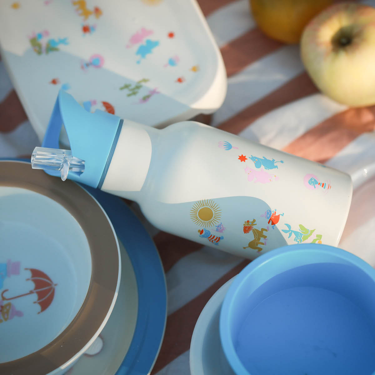 Rätt Start Muumi 80 v. Vesipullo 0,34 L Sininen