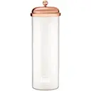 Classic förvaringsburk 1,8 L klar/koppar