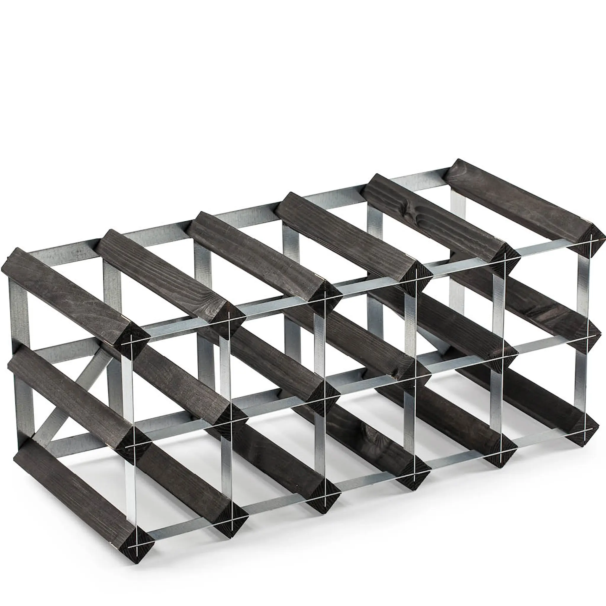 Hippie de Luxe ab Trad vinholder 15 flasker svart ask