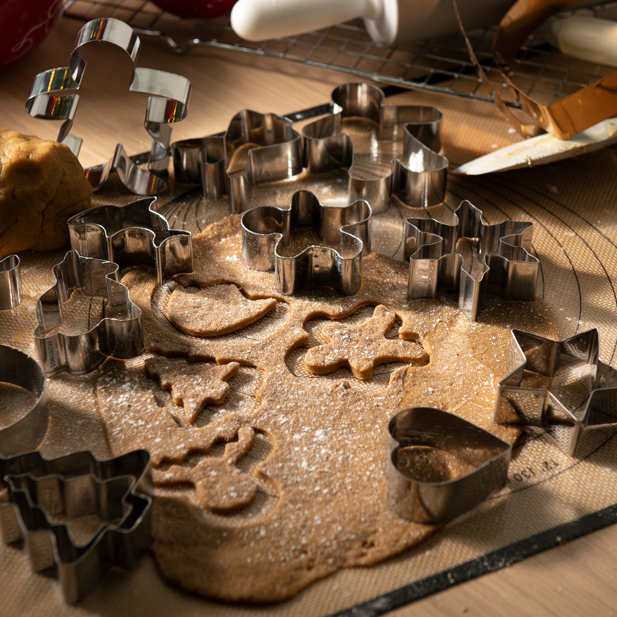 Modern House bAYk Pepparkaksform Snögubbe Silver