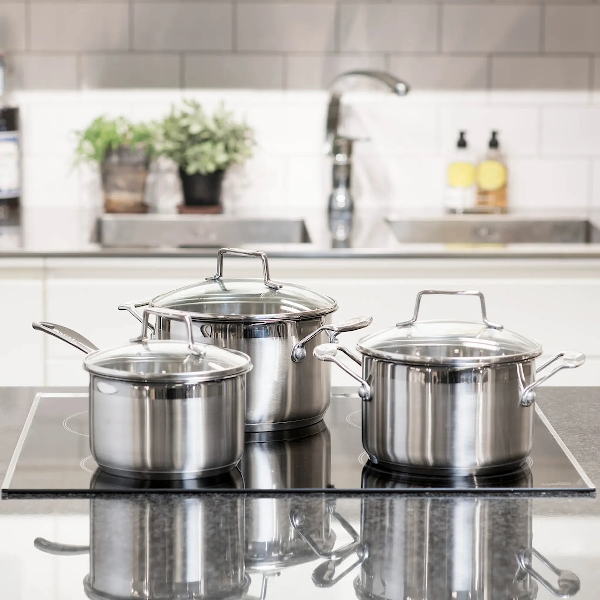 Scanpan Impact Kastrull med lock 1,2 L