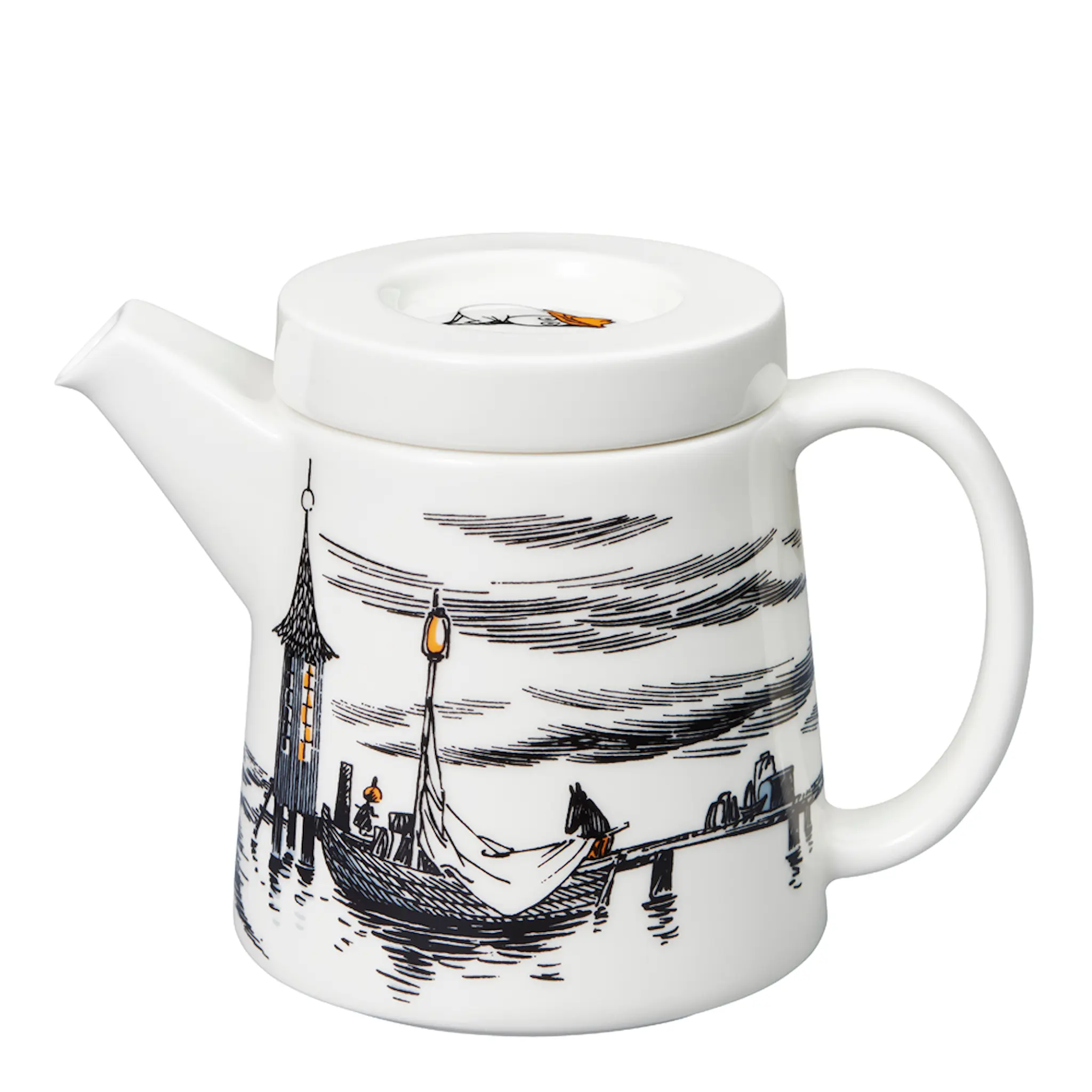 Moomin Arabia Muumi Teekannu Alkuperää kunnioittaen 0,7 L