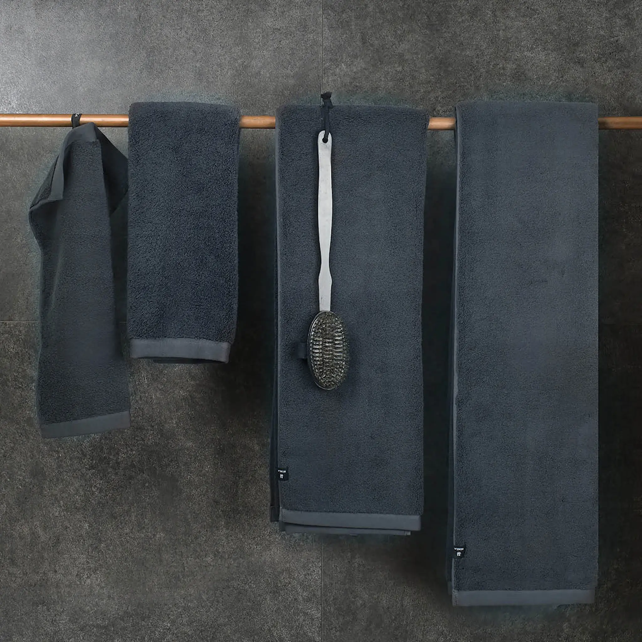 Himla Maxime handduk frotté 100x150 cm silence
