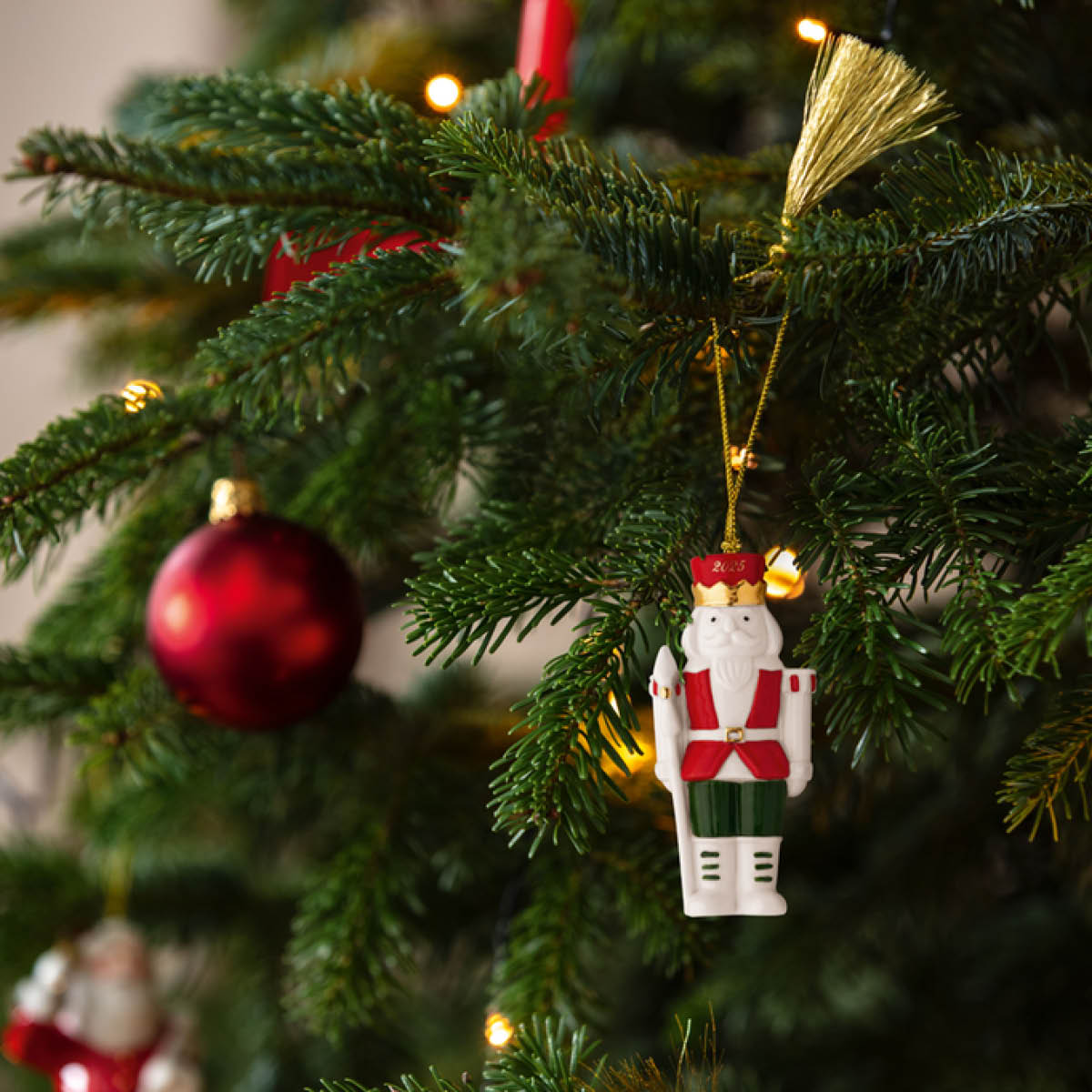 Villeroy & Boch Christmas Classic 2025 julgranspynt nötknäppare 3 cm