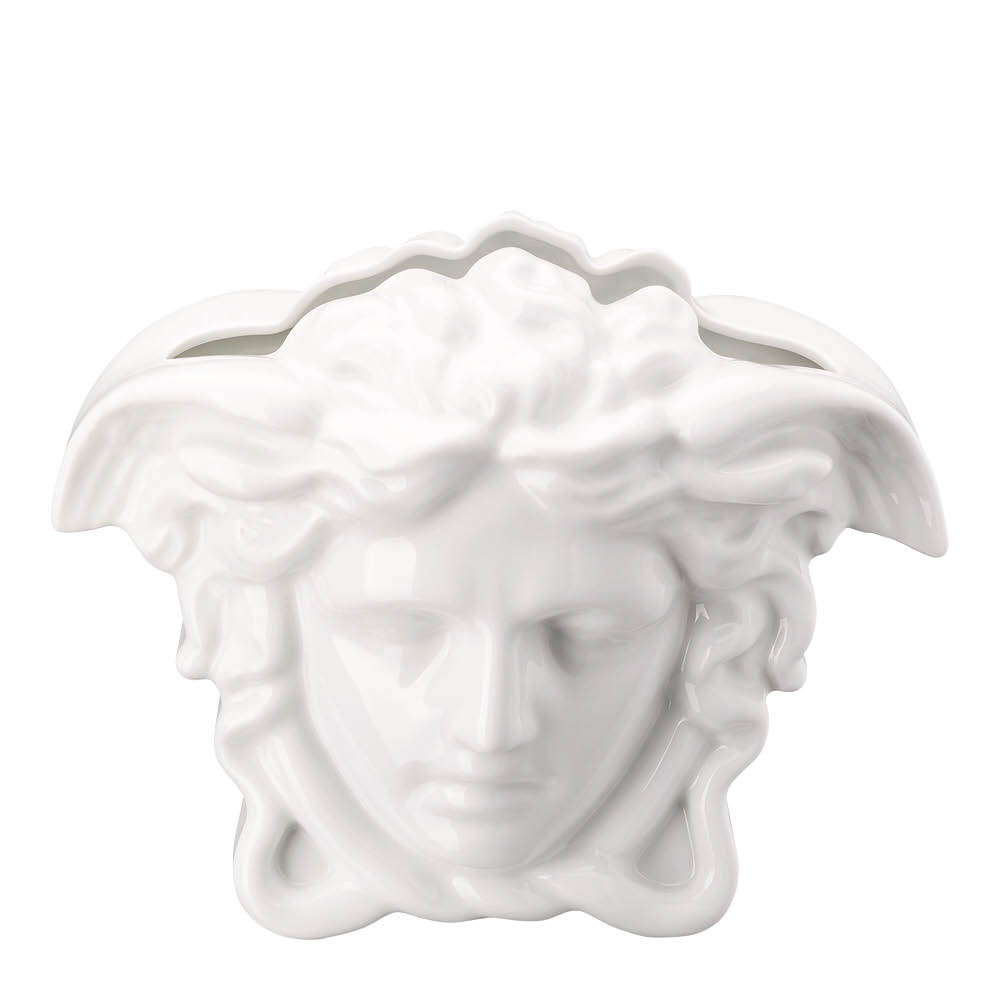 Versace Medusa Grande vas 21 cm vit