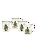 Christmas Tree mugg 40 cl 4-pack polkagris
