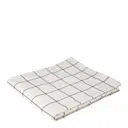 Tina duk 140x220 cm vit/brun