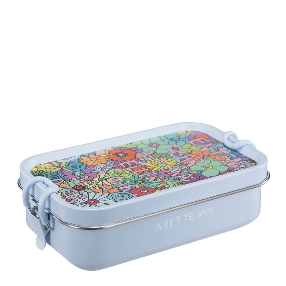 Modern House - Anette Moi ruokarasia 1 L Blomster bra sininen