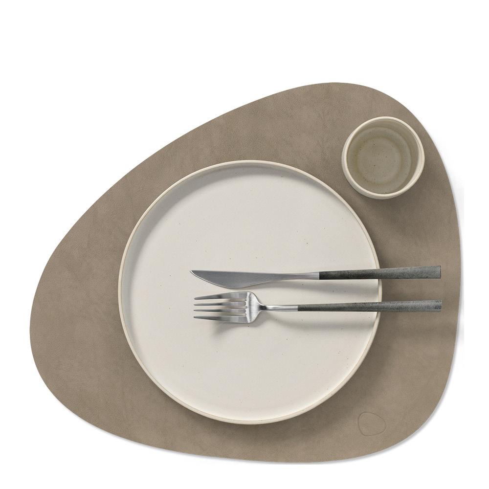 LIND DNA Nupo Curve Tablett 37x44 cm Nomad Grey