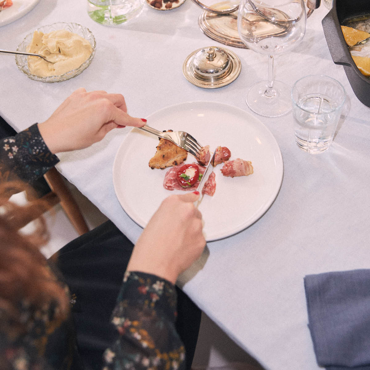 Rosendahl Grand Cru Essentials Lautanen 25 cm 4 kpl Valkoinen