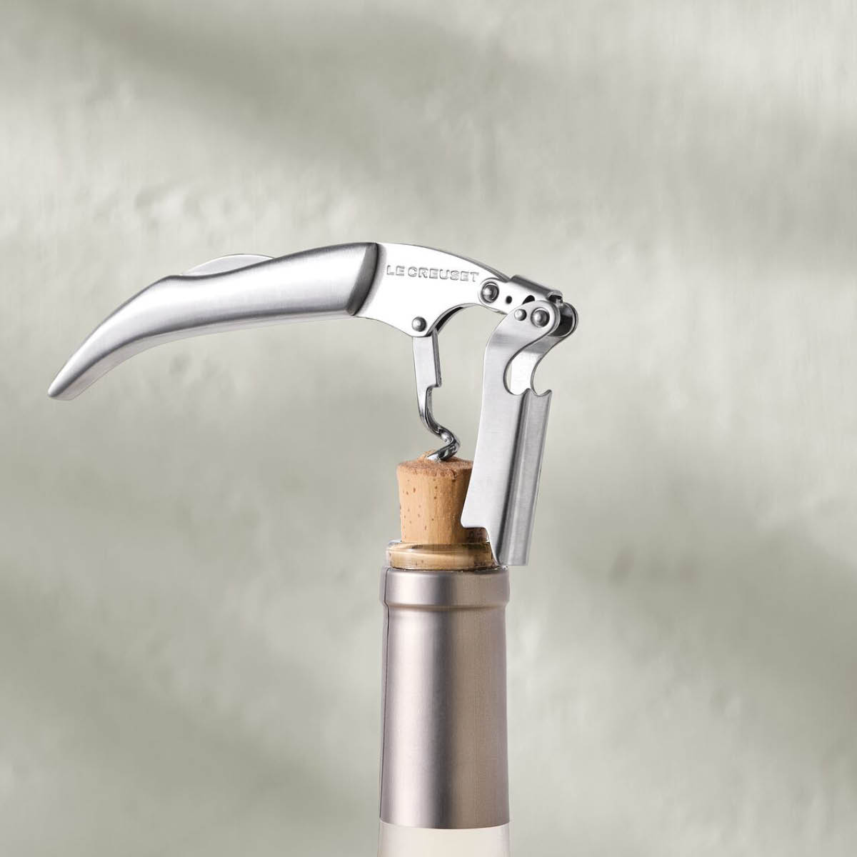 Le Creuset Premium kelner vinåpner i rustfritt stål