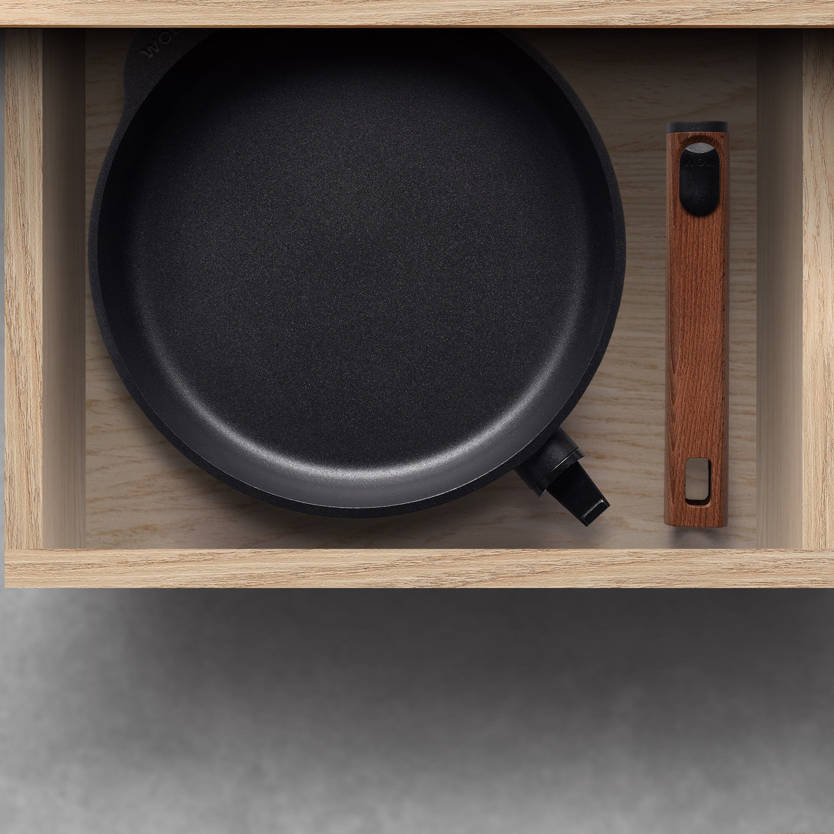 Woll ECO Logic QXR Paistinpannu 28 cm Irrotettava kahva