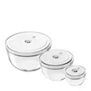 Fresh & Save vakuumskålset 6 delar glas