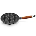 Munkpanna 20 cm black