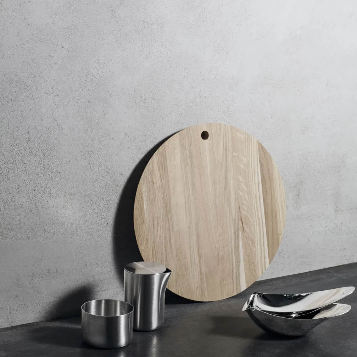 Blomus Borda skärbräda 30 cm ek