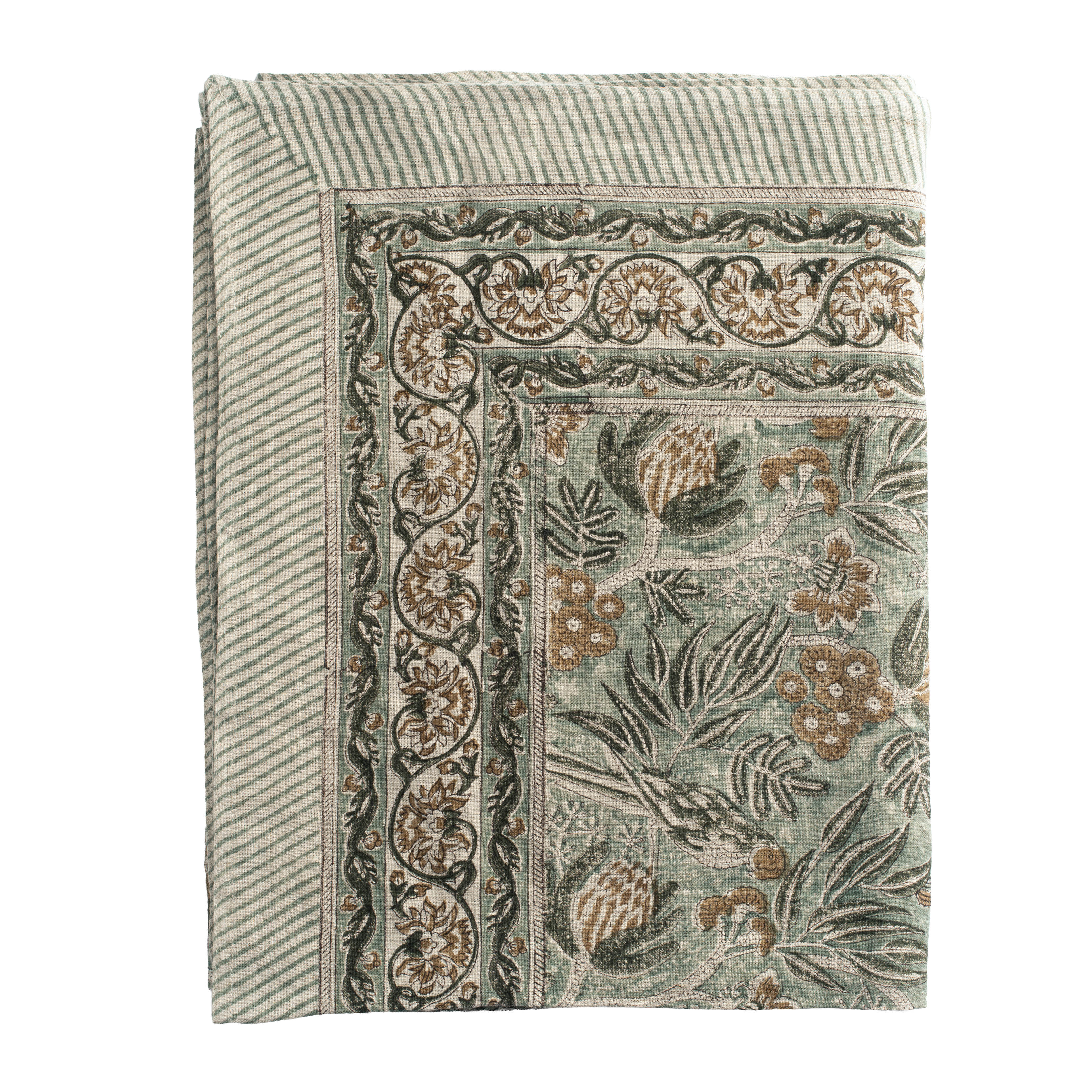 Chamois Parrot duk linne 170x350 cm sea foam