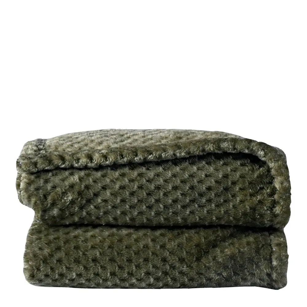 Anni Fleecehuopa 130x170 cm Vihreä