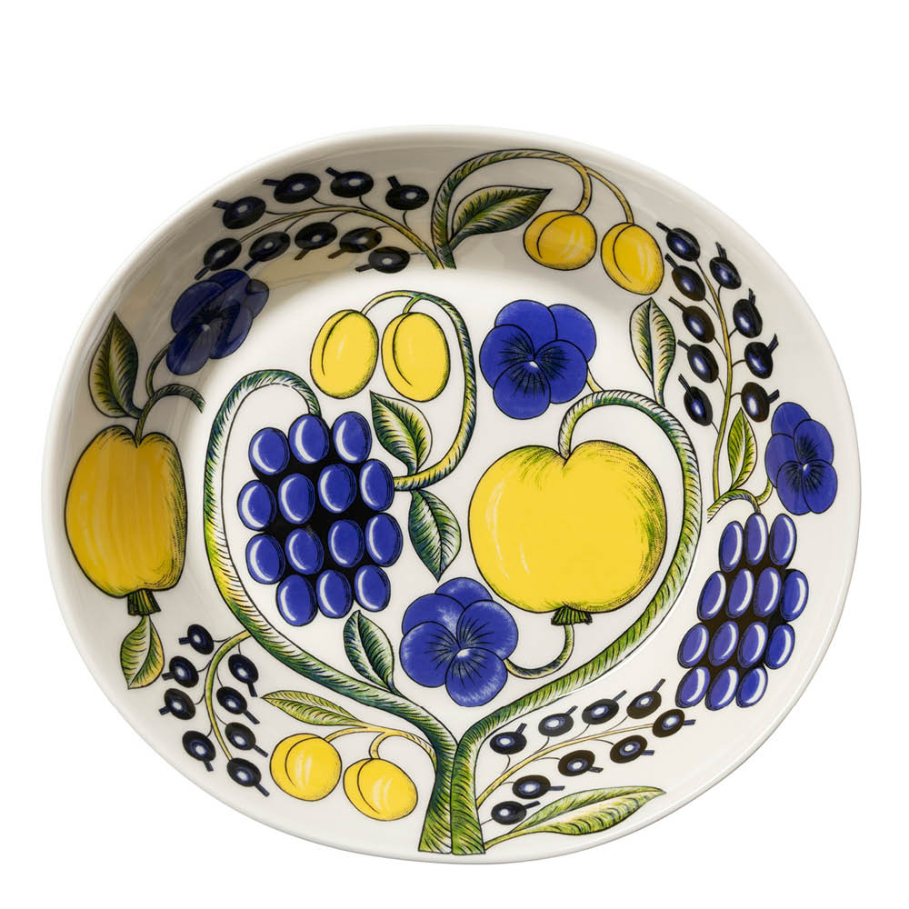 Arabia Paratiisi oval skål 23 cm multi