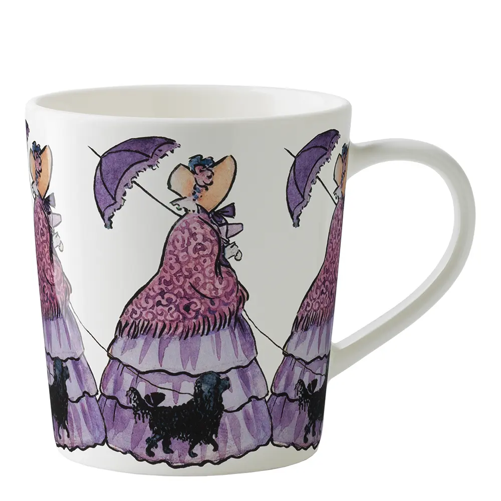 Elsa Beskow Muki 40 cl Täti Sinipunainen