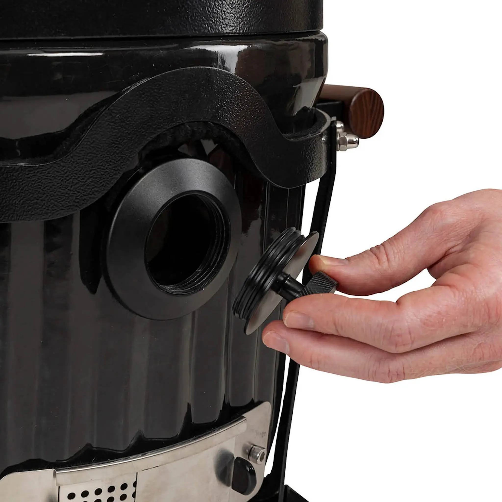 Kamado SUMO Kamado Grill Icon Junior hiiligrilli musta