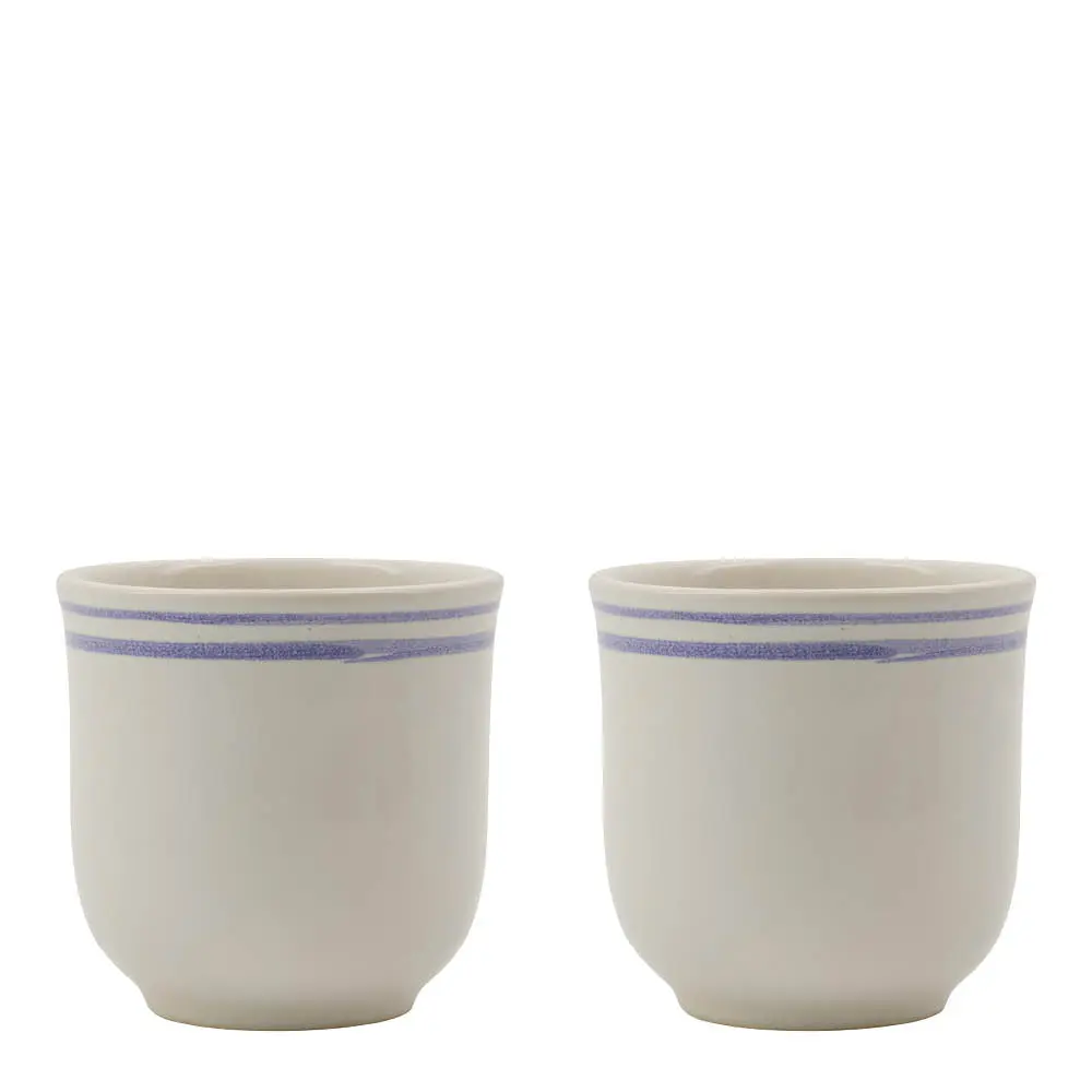 Bistro Muki 30 cl 2 kpl Sininen/Valkoinen