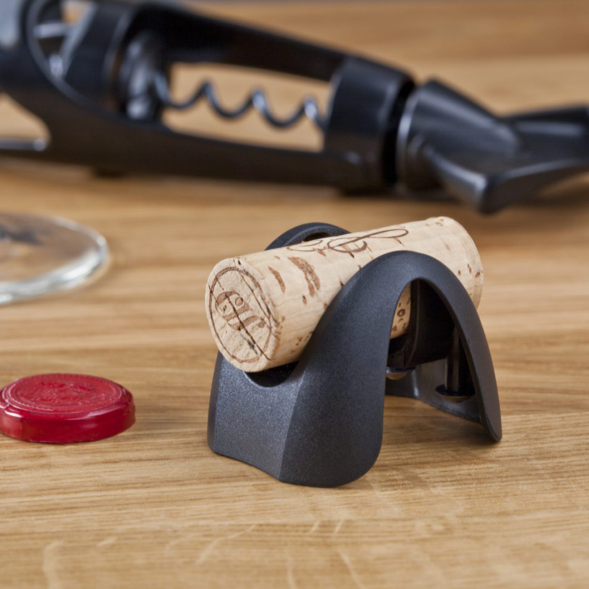 Vacu Vin Folieskärare Svart