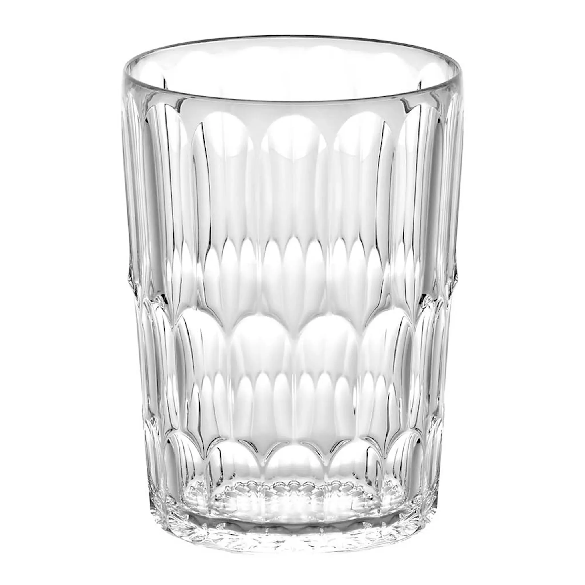 Guzzini Vanity tumbler hög 48 cl bioplast Mönster 2 Klar