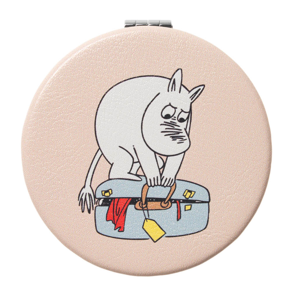 Moomin Arabia - Muumi Taskupeili 10x6,5 cm Lomakuumetta