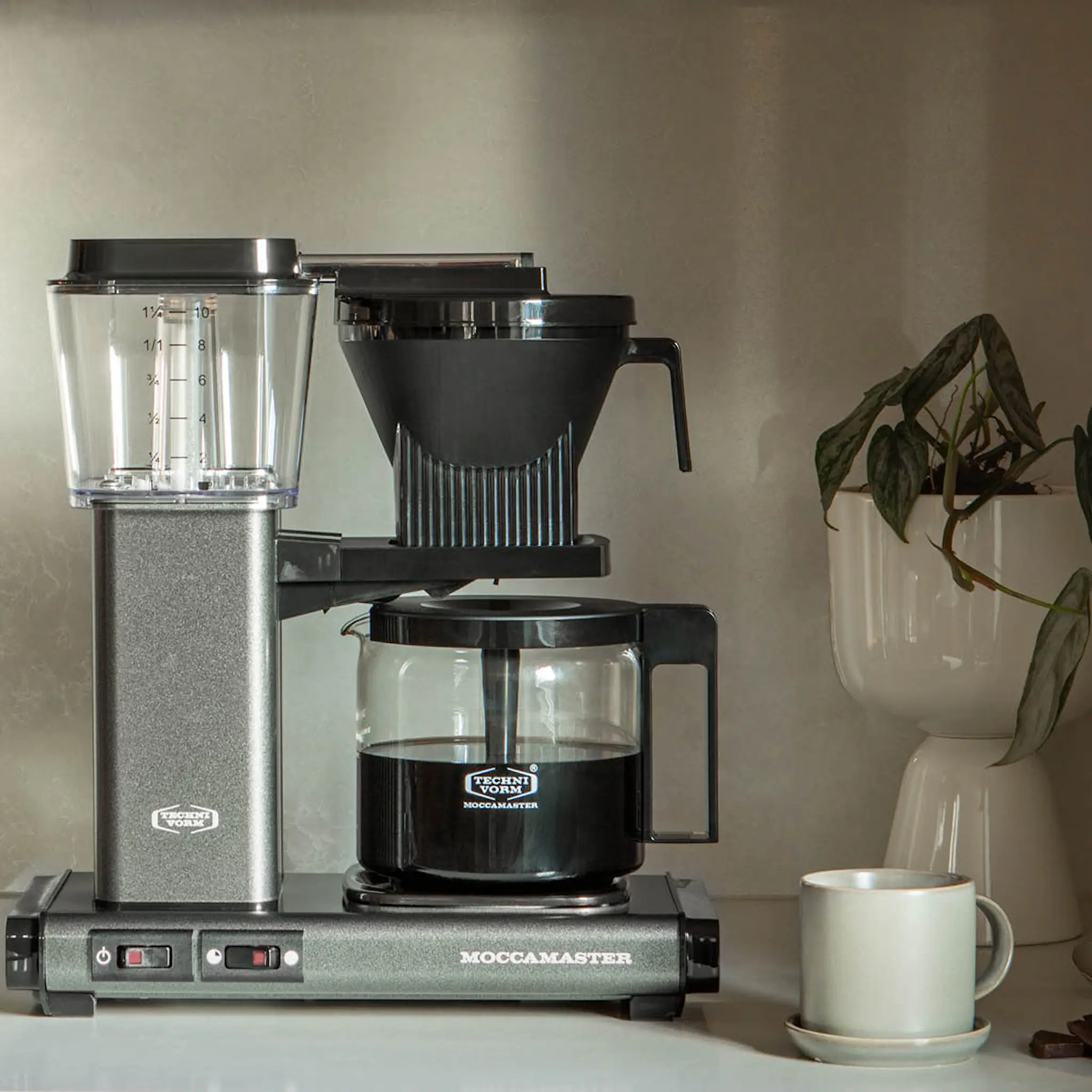 Moccamaster Moccamaster Automatic Kaffebryggare Stone Grey