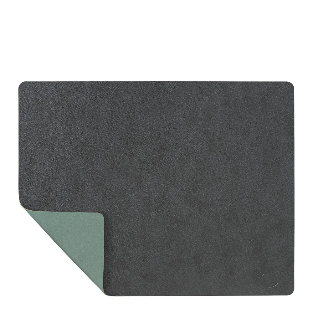 Square Cloud spisebrikke tosidig antrasitt/pastellgrønn