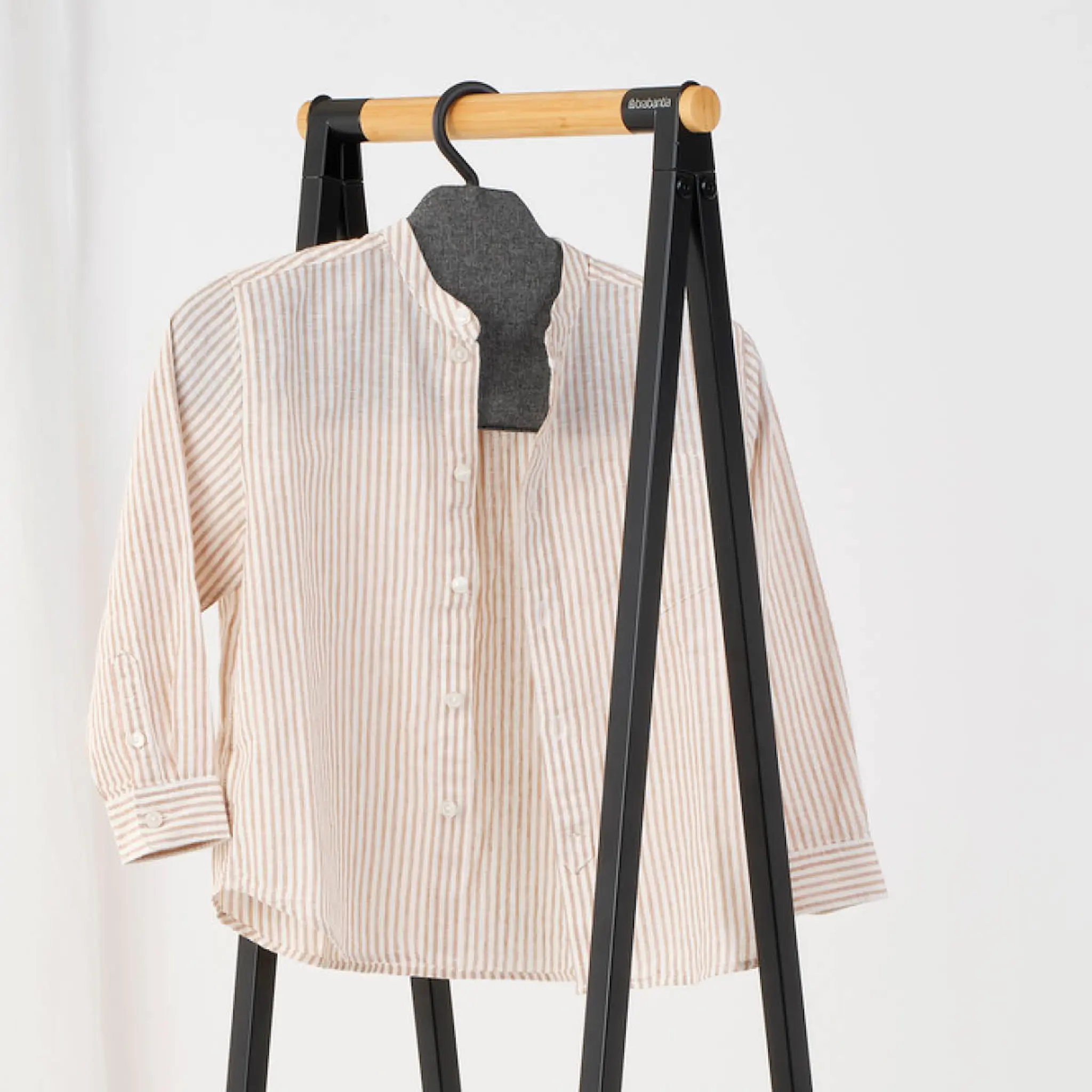 Brabantia Steamer Vaateripustin höyrytykseen 40 cm Pepper Black