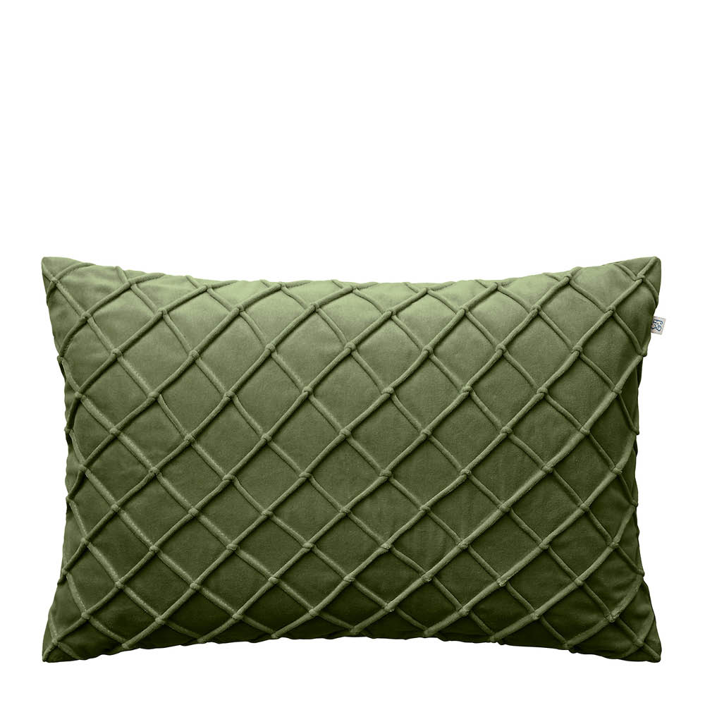 Chhatwal & Jonsson Deva kuddfodral sammet 40x60 cm Cactus Green