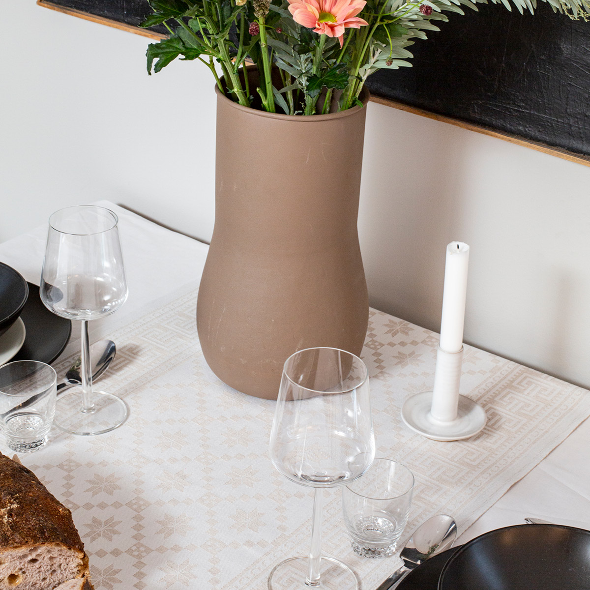 Ekelund Åttebladrose Kaitaliina 35x110 cm