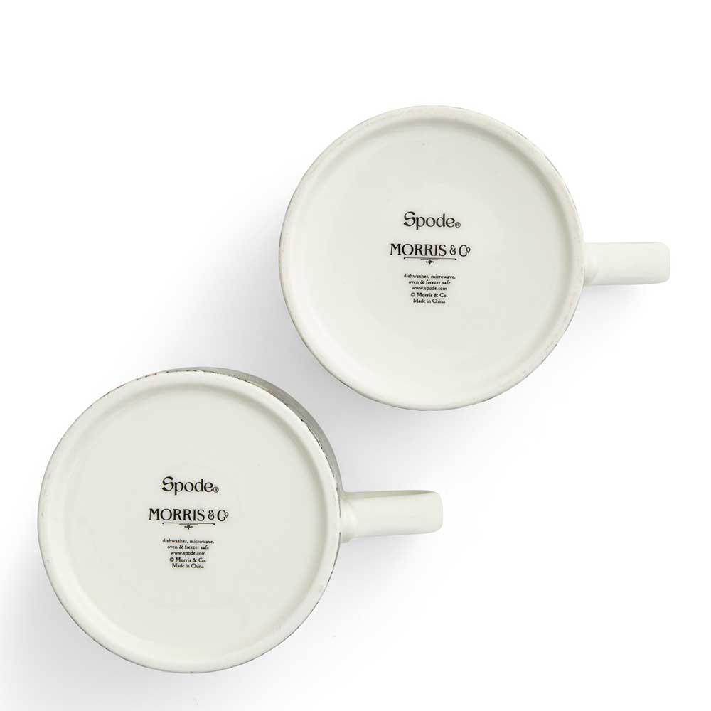 Morris & Co Pure Morris mugg 34 cl 2-pack Daffodil & Willow Bough
