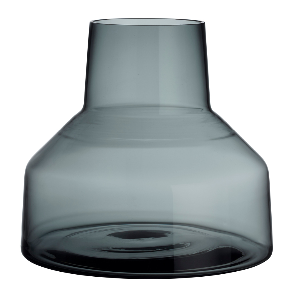 iittala - Solare Maljakko 22x20 cm Metallinharmaa