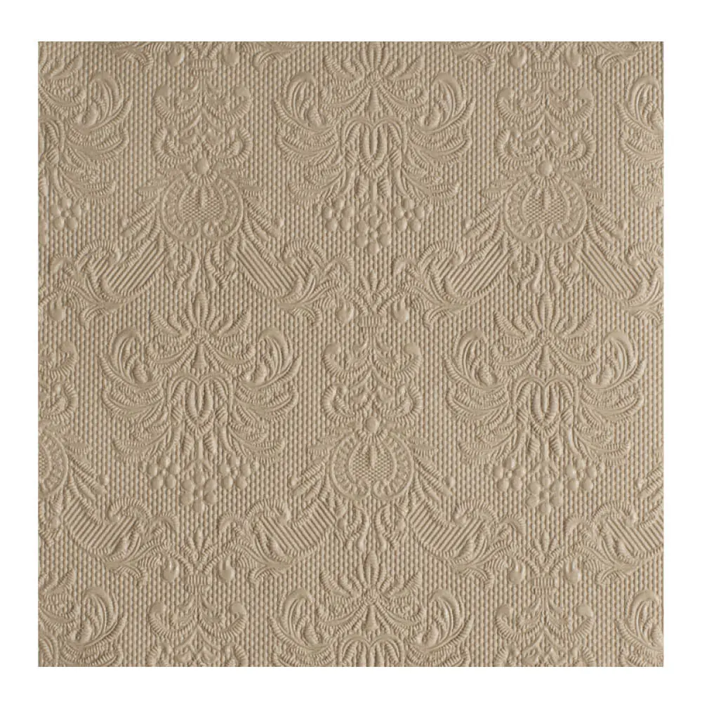 Elegance lautasliina 40x40 cm 15 kpl Taupe