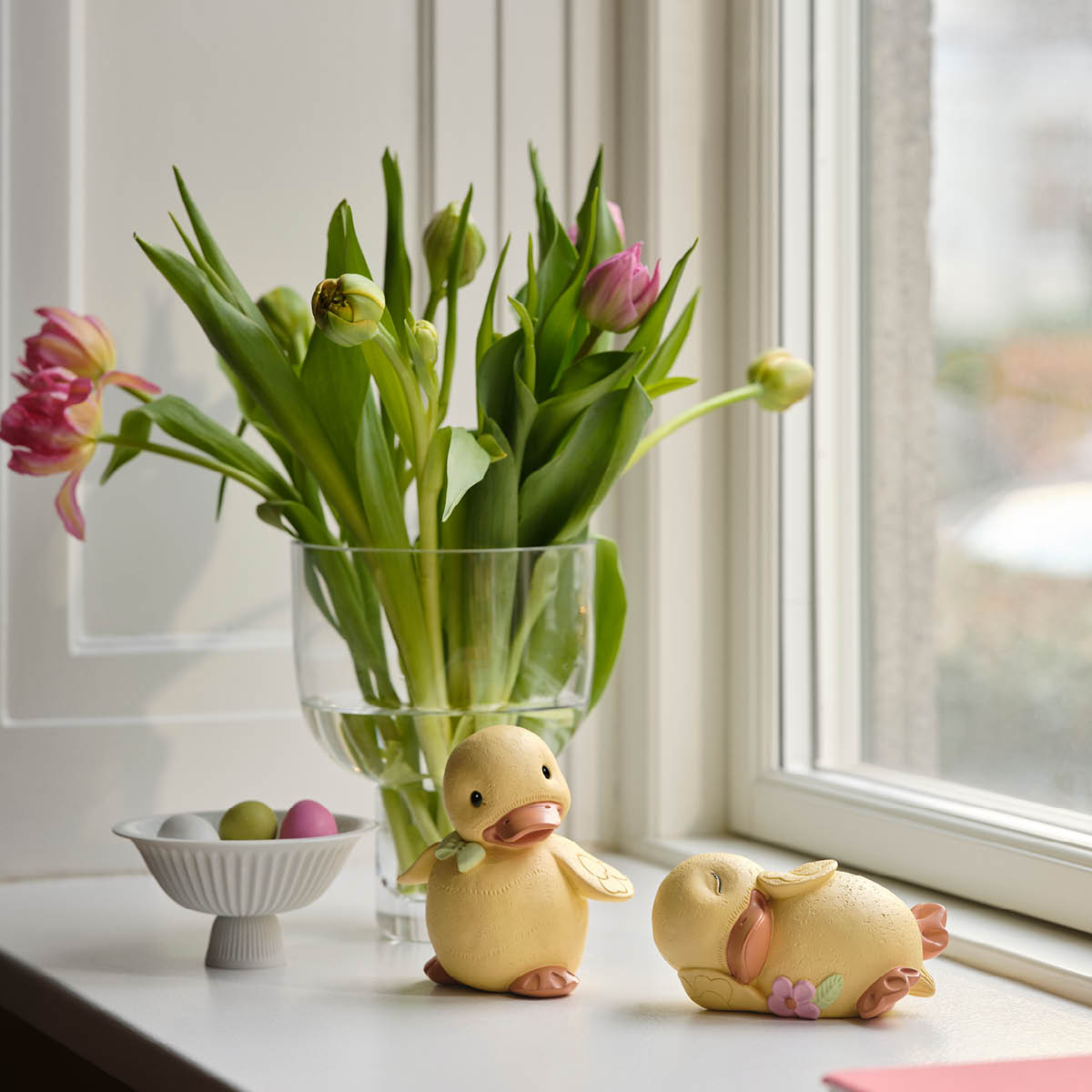 Klarborg Stora ankungen Snerle figur 12,5 cm