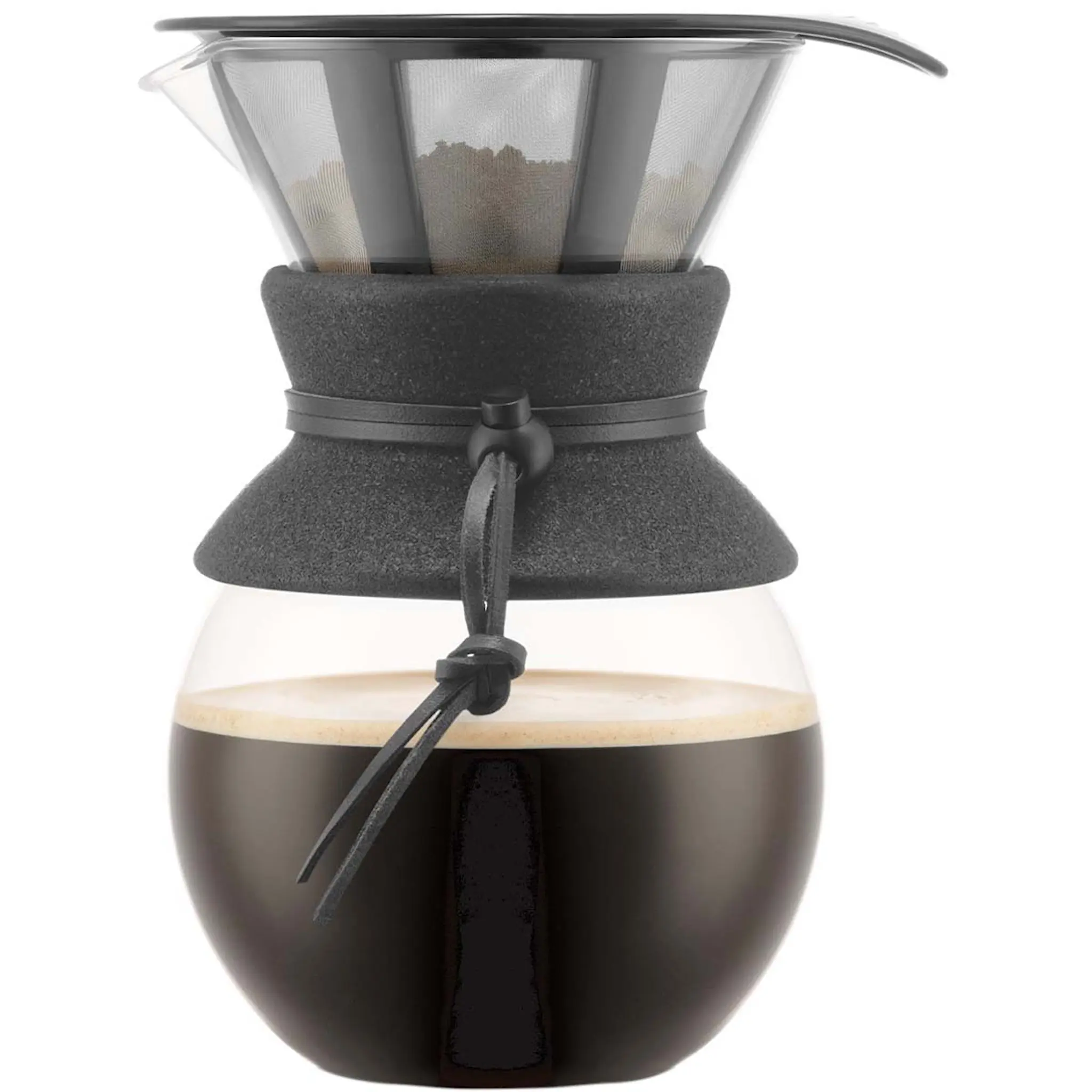 Bodum Pour over Bryggare 8 koppar m/löst filter 1 L Svart