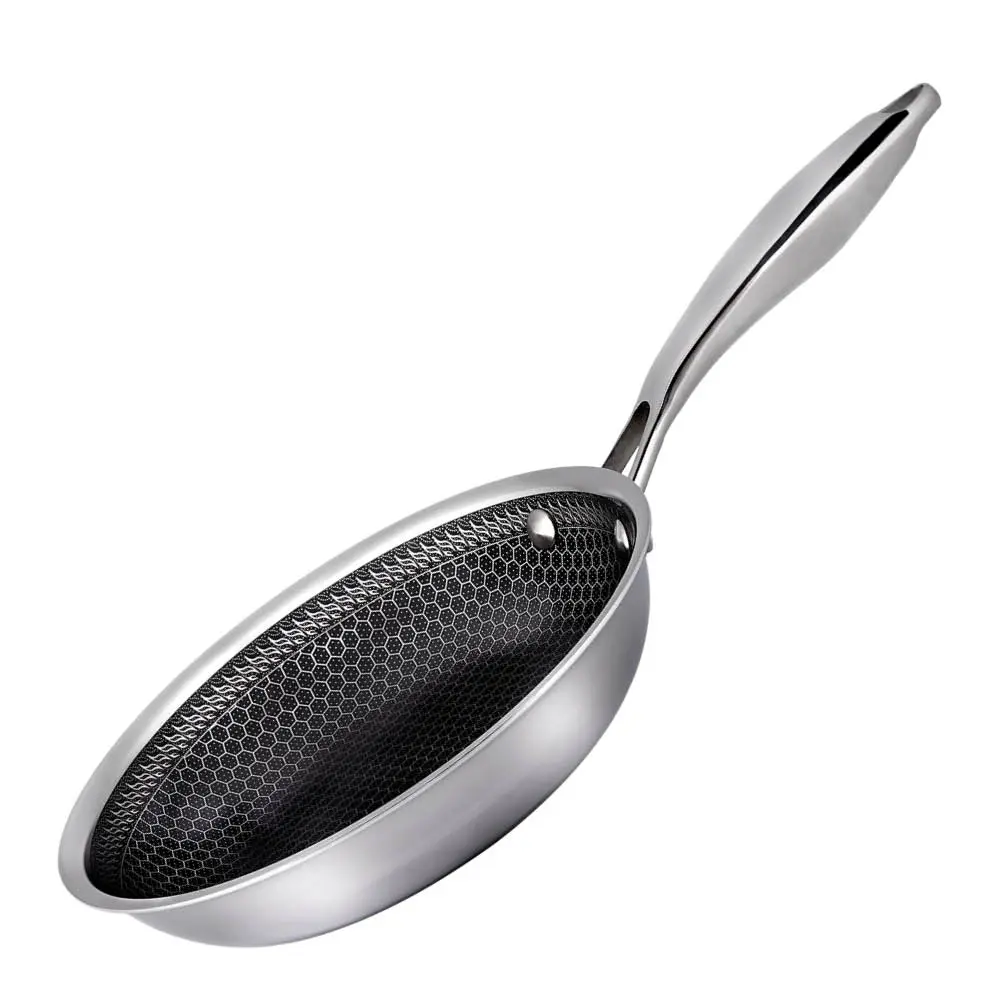 Santo paistinpannu 20 cm hopea/musta