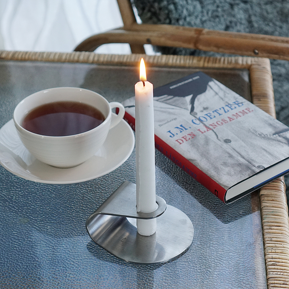 Born in Sweden Nightlight Ljusstake 10 cm Silver