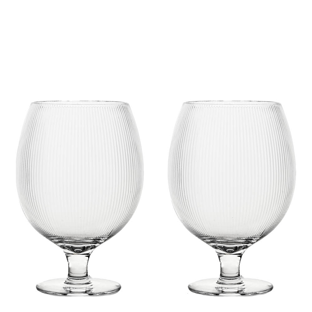 Sagaform - Blanka Olutlasi 50 cl 2 kpl Kirkas